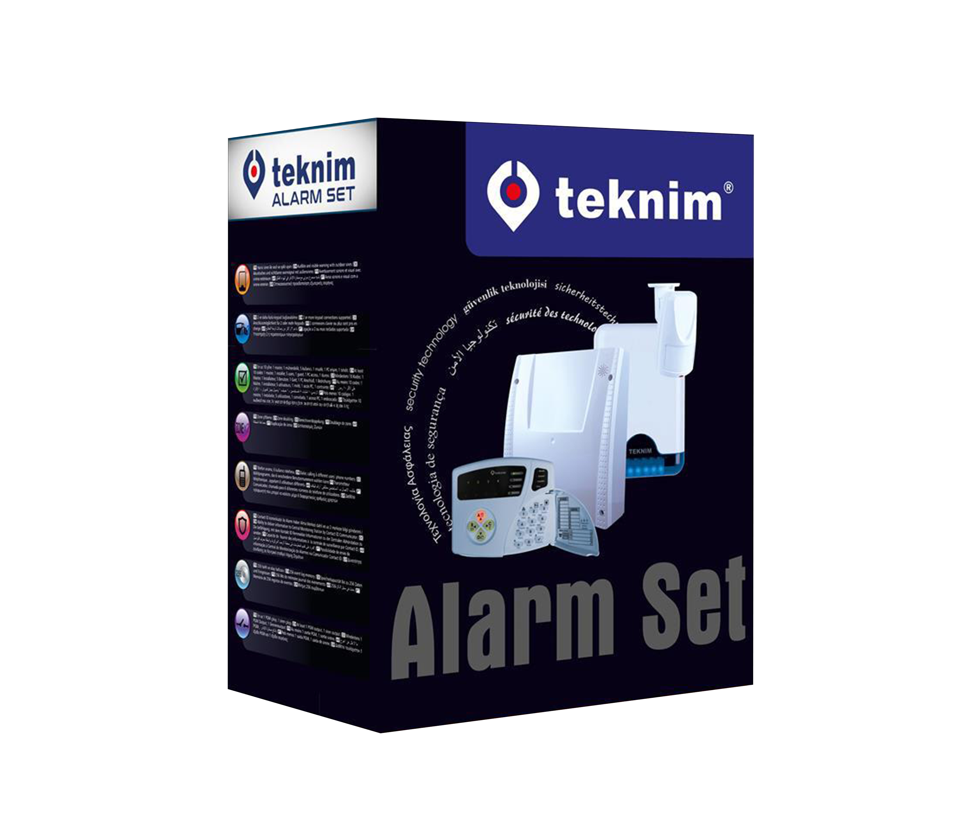 VAP-404PT PSTN Lİ ALARM SETİ 