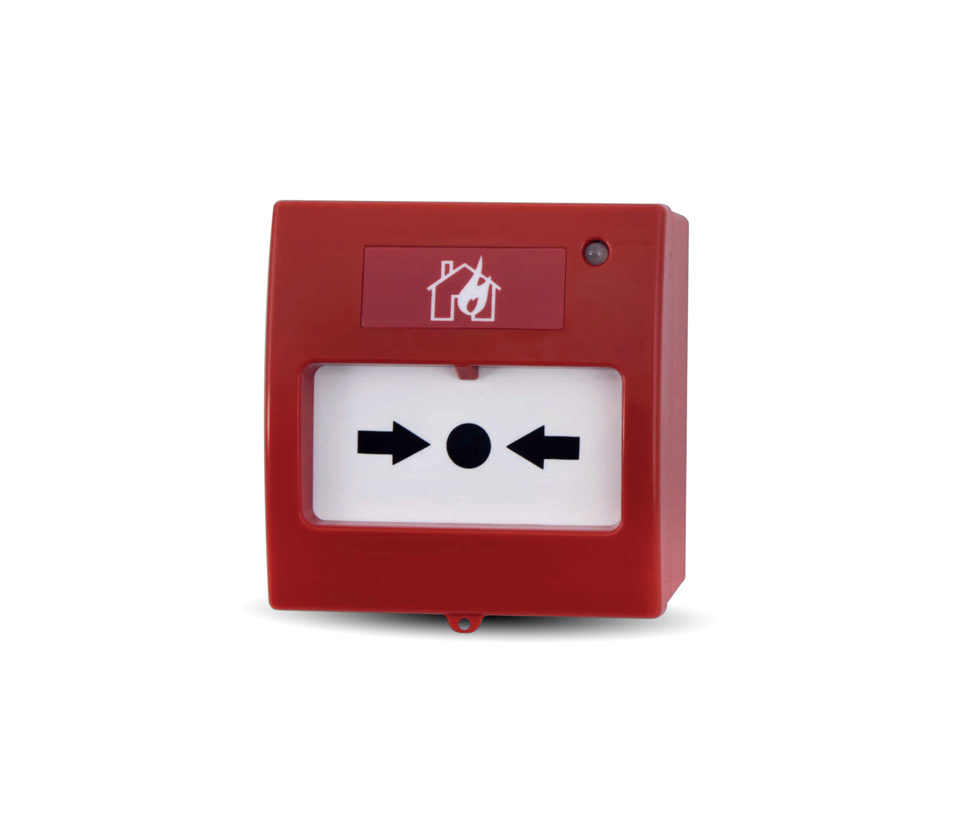 TEKNİM TFB-3168 KONVANSİYONEL TEKRAR KURULABİLİR YANGIN ALARM BUTONU, LED GÖSTERGELİ